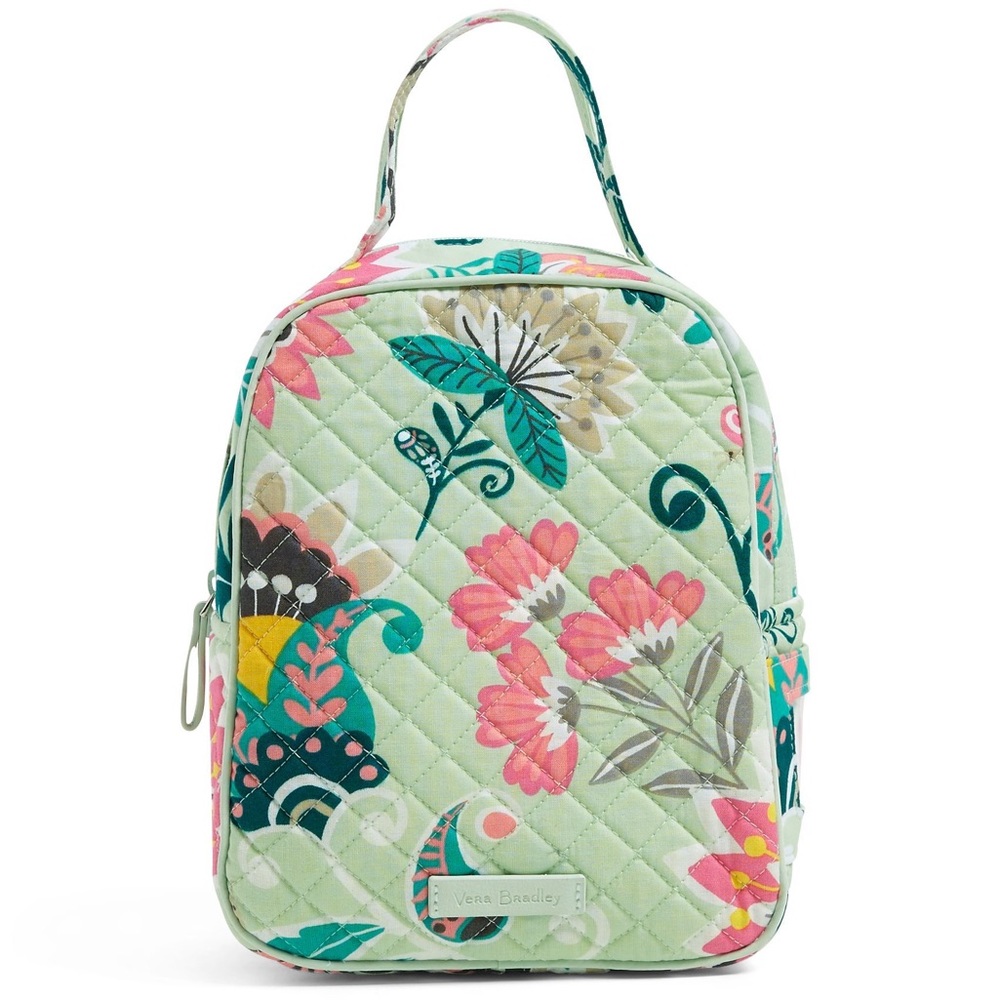 VERA BRADLEY MINT - FLORAL PATTERN LUNCHBAG! 😊